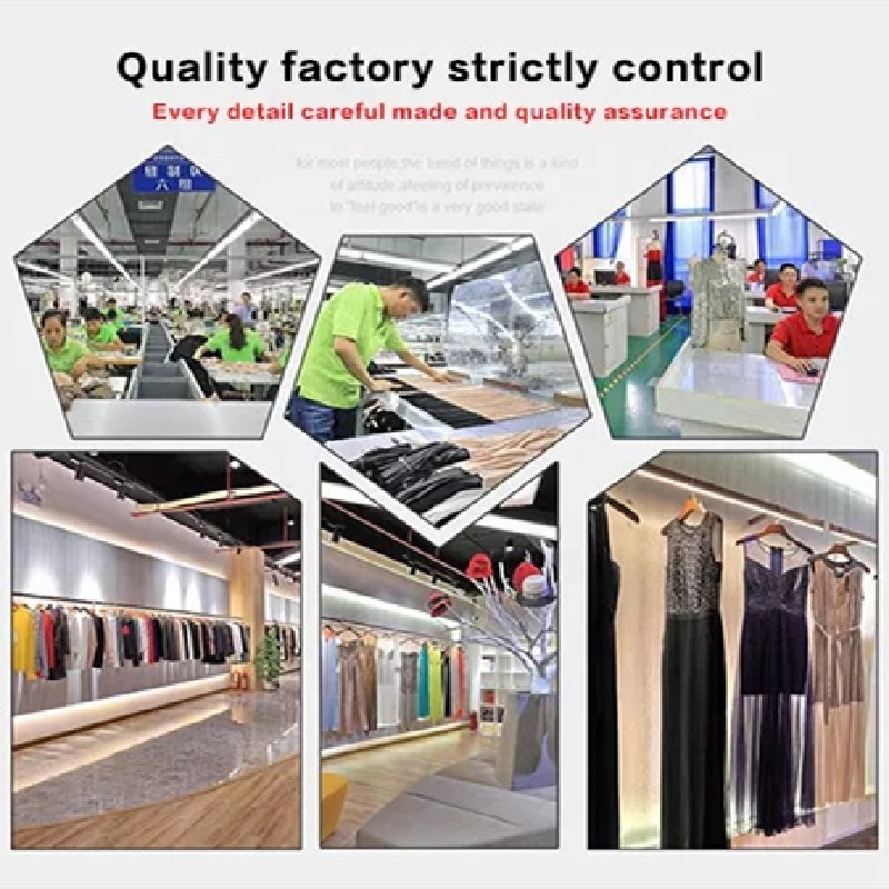 H628-1 ize Odm  Low MOQ Fall  Midi Long Girls Office Career Evening Casual Dress  for Women